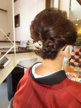 コアフィールフィス(COIFFURE fils) 【見附今町M3D】結婚式ヘアセット