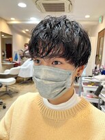 グレース バイ ポルテ(grace by PORTE)&nbsp;マッシュウルフ/メンズカット/韓国メンズスタイル/ニュアンス