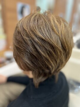イマージュ アヴェダ 八王子店(Image AVEDA) ステップボーンカット＆ハイライト
