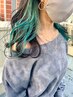 【チラ見せイヤリングカラー☆】カット+イヤリングカラー￥13000→