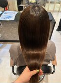 しなやかマットダークショコラ★髪質改善/カラーエステ/