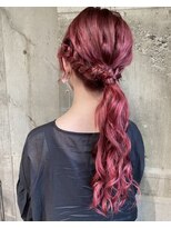 ガルボ ヘアー(garbo hair)&nbsp;ハイトーンカラー10代20代ケアブリーチレッドカラー