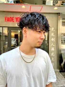 エフエム 明大前(FM) バーバー　刈り上げショート/アップバング/フェードカット