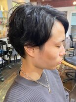 ヘアークリエイ トポライトウィロー 烏丸(Hair Create Polite willow) 20代30代40代メンズアップバング清潔感爽やかビジカジ