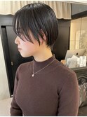 髪質改善ストレート×ショートヘアー