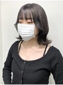 《Anli KANAKO》ボブレイヤー グレージュ くびれヘア 顔まわり