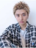 束感/モテる/ツーブロック/ハイライト/スパイキーショート/短髪