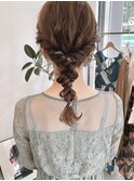 大人気20代30代◎ナチュラルベージュカラー玉ねぎヘアアレンジ