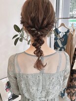 ヘアーアイスカルテット(HAIR ICI QUARTET) 大人気20代30代◎ナチュラルベージュカラー玉ねぎヘアアレンジ