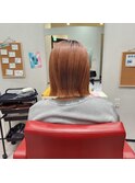 切りっぱなしボブ