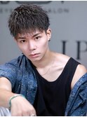ツイスパショートバング