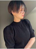【morio】刈り上げナチュラルショート♪
