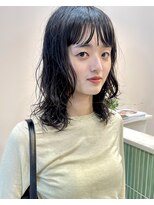 イギー(igggy)&nbsp;ミディアム☆レイヤーボブ☆パーマ