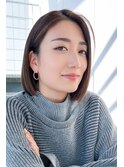 20代30代大人可愛い韓国風ヘアスタイル Ｃカール内巻きショート