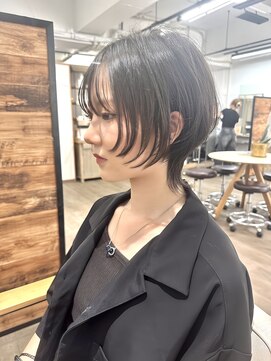 ルアン 上通り(ruen) ウルフショート　熊本ショート　ショートヘア　髪質改善