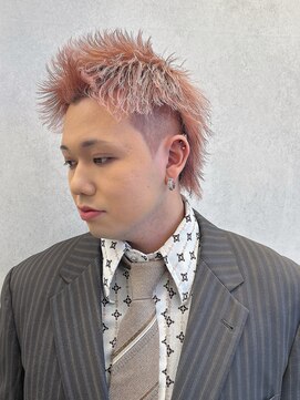 ルースト 西院店(ROOST) スパイキー×ホワイトピンク