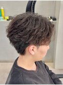 フェザーショート/フェザーパーマ/メンズパーマ/メンズカット