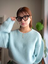 シティ 薬院(SITY.) 薬院　ボブ　顔まわりレイヤーカット　ブリーチなしカラー