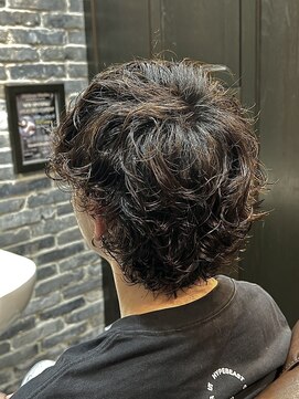 ミリオンバックス 御徒町店(Million Backs) スペインカール/スパイキーショート/ブルーブラック/御徒町