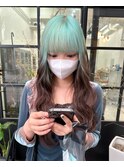 チョコミントカラー/ルーツカラー