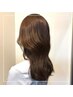 【当店人気NO1】似合わせカット＋ケアカラー(OLAPLEX)＋美髪TR＋ReFa
