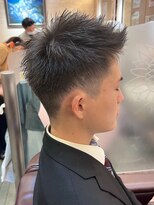 ゼロスバーバー(0's BARBER SHOP)&nbsp;ビジネスヘア/メンズショート/スパイキー/短髪/刈り上げ