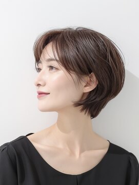 ネオリーブウリ 二子玉川店(Neolive uri) 大人ガーリーダークアッシュ似合わせカットミディアムレイヤー