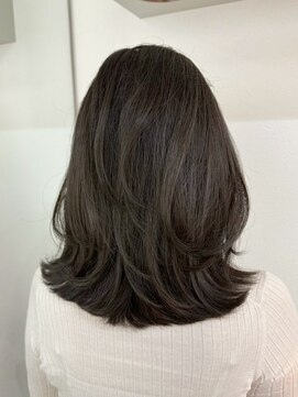 ムード(MOOD,) 暗めカラー/グランマッシュ[レイヤーカット/髪質改善/銀座]