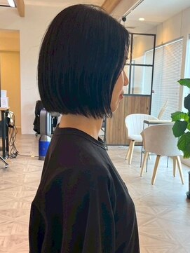 サクヘアー(39 hair) 【43.切りっぱなしボブ】酸性ストレート・白髪染め・学割も人気