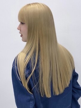 ディーン 豊橋(DEAN) ミルクティーベージュ　ハイトーン　ブリーチ　ケアブリーチ