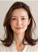 大人外はねミディアム 40代 50代
