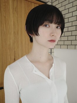 キャバノン 羽根木(CABANON)の写真/シルエット、質感、顔周り…360度こだわり抜いたトレンド感あるショートヘア◎