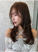たっぷりロングレイヤーカット