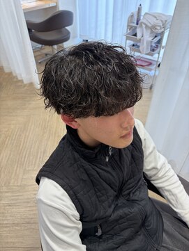 アヴァンス なかもず店(AVANCE.) 初パーマにおすすめ、波巻きパーマ