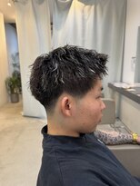 メンズバイココテラス 豊中(men's by cocoterace) ツイストスパイラルパーマスタイル