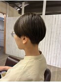 ハンサムショート/オリーブベージュ