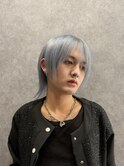 42. ダウンバング/ニュアンスウルフ/メンズ/ブリーチ