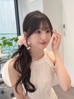 ラクシア(LucxiA)&nbsp;結んでもかわいい顔まわりカット/前髪顔まわり/レイヤーカット