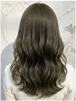 ルノヘアー(Lunohair)&nbsp;髪質改善オリーブカラーで美髪へ◎秋カラー×ブリーチなしカラー