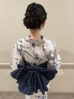 モードケイズ 西宮(MODE K's)&nbsp;浴衣ヘアアレンジ×大人シニヨン