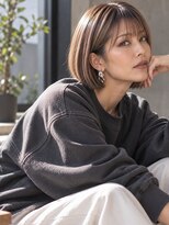 コノアラボ 守谷店(Conoah labo)&nbsp;白髪ぼかしハイライト/キッズカット/ツートンカラー/守谷