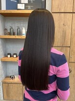 白髪ぼかしハイライト特化サロン　日々/Hibi 難波・心斎橋【ヒビ】&nbsp;酸性ストレート艶ロング