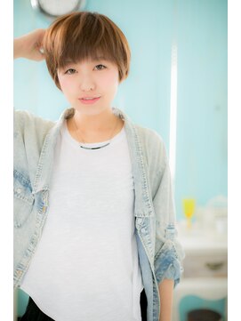 ミック 日暮里店(miq) ラブ&ポップ!”マッシュショート”