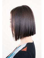 ダアッカ(da acca) 20代30代★大人可愛いツヤ感ストレート×切りっぱなしボブ