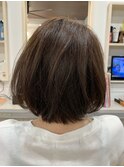 大人可愛いミディアムボブ♪【京成大久保・実籾駅】