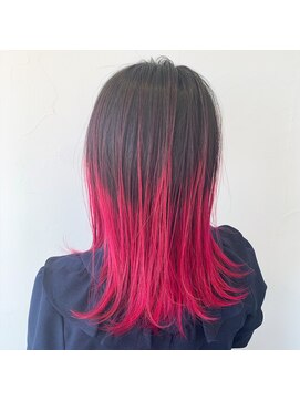 テクライズ 豊橋店(TECHRISE) グラデーションパッションピンク