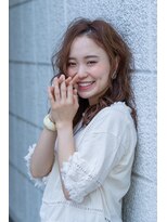 キャメル ヘアーデザイン(Camel hairdesign) フレンチカジュアルセミウェーブ前髪なし ナチュラルブラウン