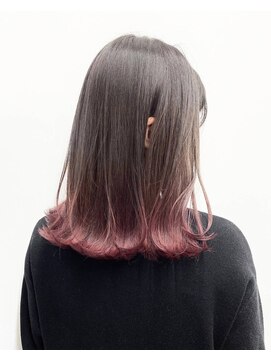 シエスタ バイ アンブルリュクス(siesta by amble luxe) グラデーショングレージュのアンダーピンク