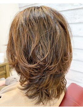 ヘアラウンジ コモレビ(hair lounge comorebi) 【春オススメ！】ウルフレイヤー