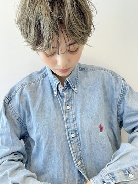 レトン 銀座(leton) Aラインボブ/マロンベージュ/ニュアンスマッシュ[東銀座/銀座]